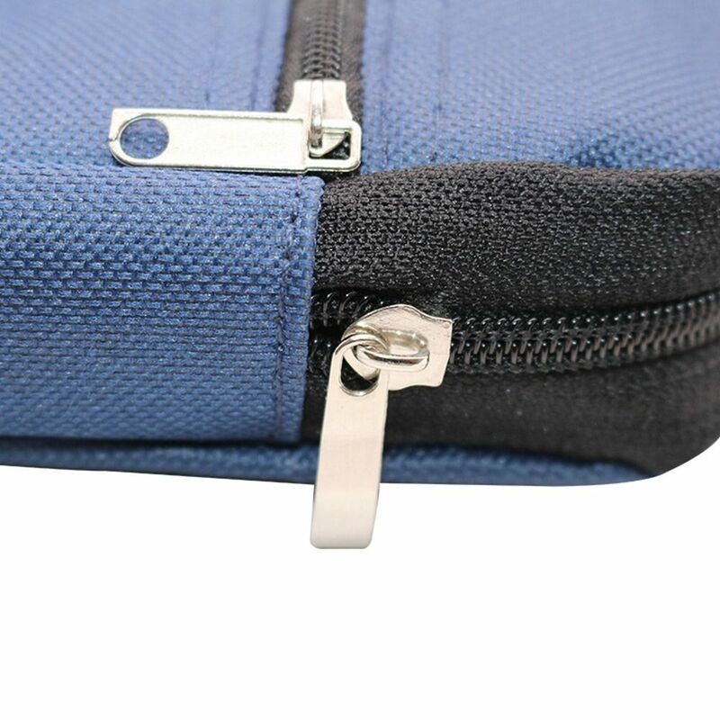 Multi-layer A4 Portable File Bag Zipper Oxford Cloth A4 File Folder File Organizer Business Briefcase Documents Bag