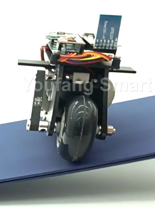 Cubli หุ่นยนต์รถมอเตอร์ไซค์พิมพ์3D รถถัง RC รถ2WD หุ่นยนต์ควบคุมแอพพลิเคชั่นสำหรับโครงการรถหุ่นยนต์ที่ตั้งโปรแกรมได้ STM32