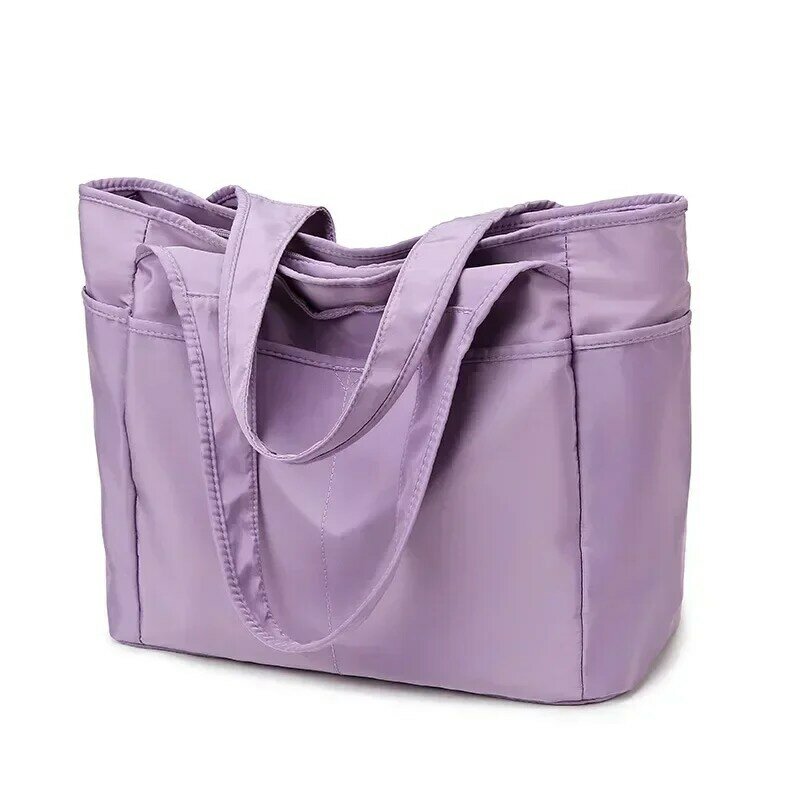 LO Yoga Handheld Bag Oxford Cloth Women's Casual Multi Pocket Large Capacity Travel Bag Nylon One Shoulder Dance Bag