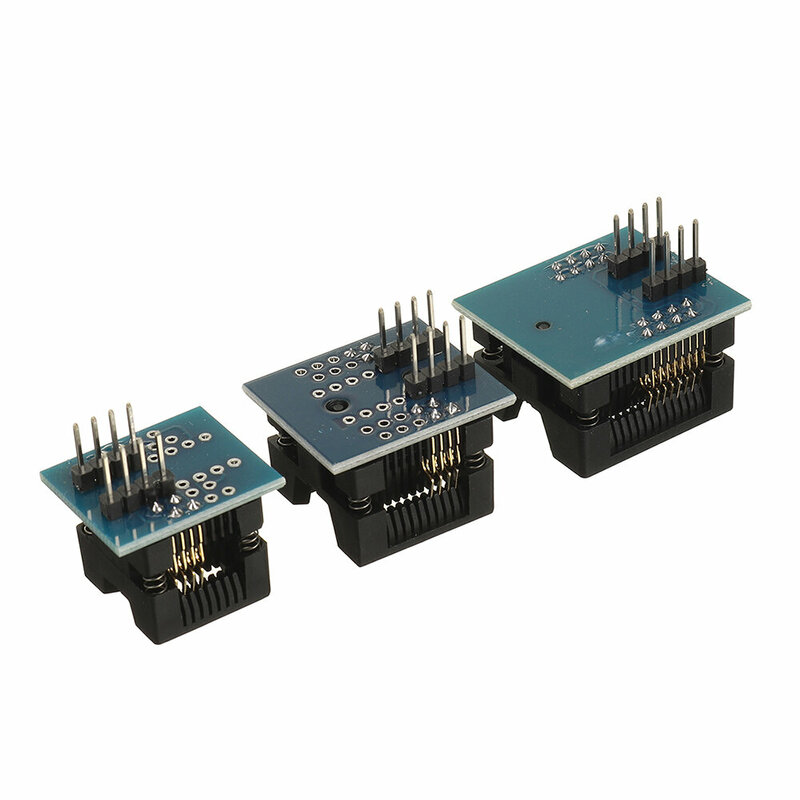 EZP2023 programmatore SPI USB ad alta velocità + 12 adattatori supporto 24 25 26 93 95 EEPROM 25 Chip Bios Flash migliore di EZP2019