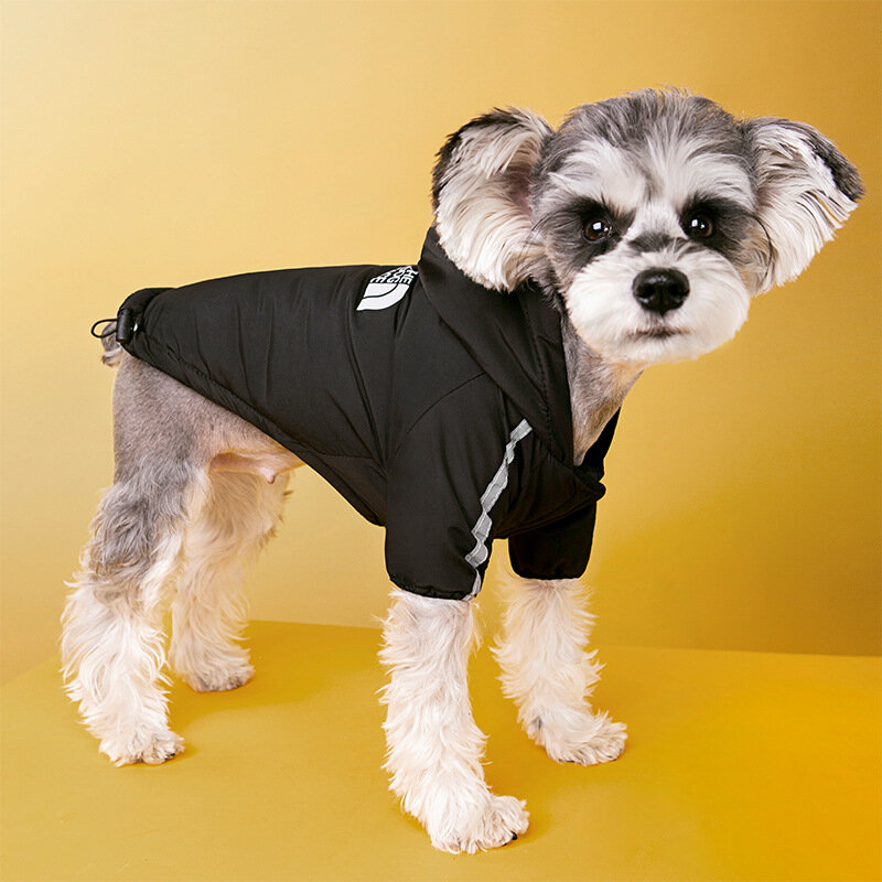 Ropa impermeable para perros, abrigo reflectante para mascotas pequeñas y medianas, chaquetas de lana cálidas para perros, chubasquero para cachorros, traje para Chihuahua