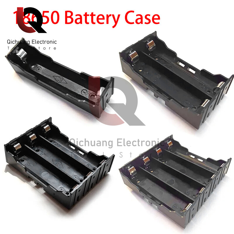 Nouveau bricolage ABS 18650 cas de banque d'alimentation 1X 2X 3x 4x 18650 cas de boîte de rangement de support de batterie 1 2 3 4 fentes