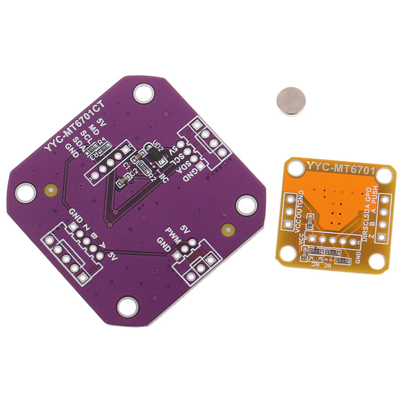MT6701 Magnetic Induction Angle Measurement Sensor Module 14bit High Precision Can Perfectly Replace AS5600