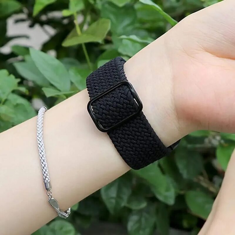 Braided Loop for Google Pixel Watch2 Strap Accessories Smartwatch Elastic Nylon Adjustable Belt Correa Bracelet Pixel Watch Band