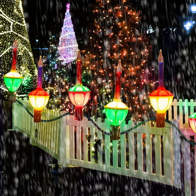 Substituição Bubble Lights Bulbs, Luzes fluidas da moda antiga, Natal tradicional