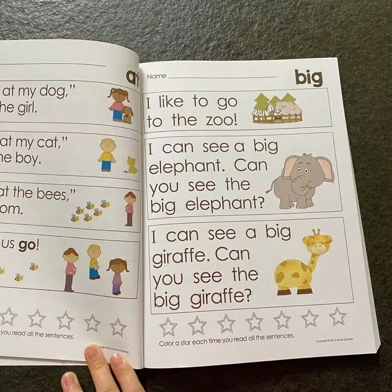 Very First Alphabet Sentences Activity Exercise Book Learn Practice The Most Common Support Point Reading