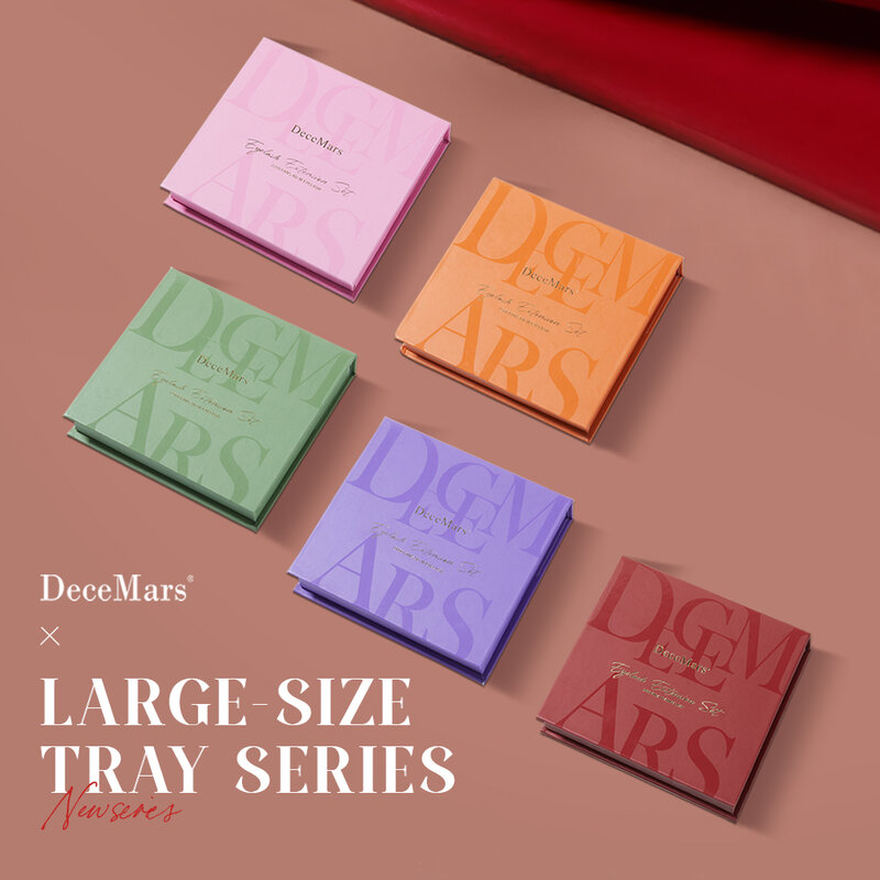 DeceMars Large Amount YY 3D 4D 5D 6D Large-size Tray Eyelash Extension