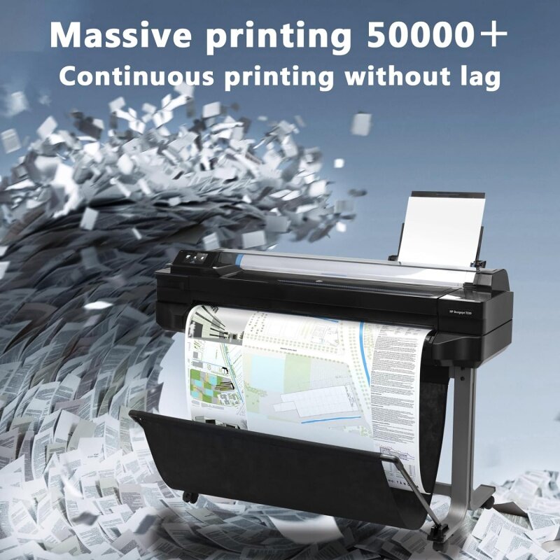 Pengganti Printhead 711 (C1Q10A) untuk DesignJet T530, T525,T520,T130,T125,T120 dan T100 Printer Plotter Format besar, 711 cetak