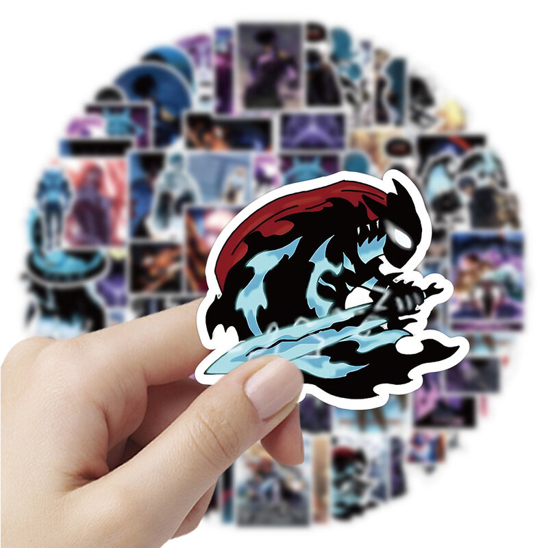 10/30/50pcs Anime Solo Leveling Anime Stickers Sung Jin Woo Decals Kids Toys Car Laptop Motorcycle Bike Wall Classics Sticker