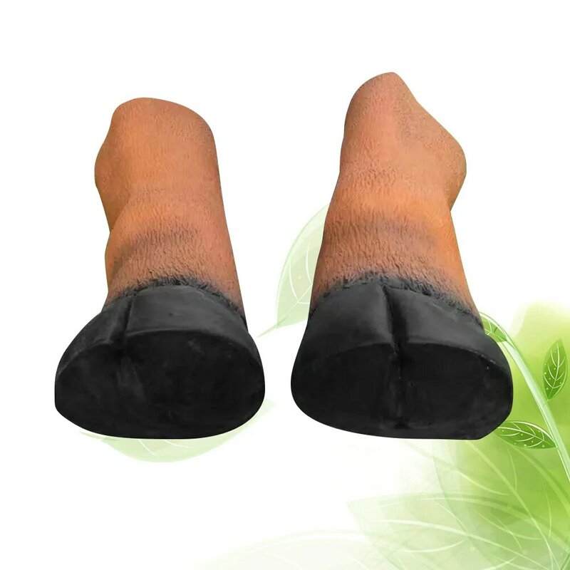 Gloves Halloween Costume Horse Hooves Cosplay Animal Latex Hoof Party Props Novelty Dress Masquerade Hand Cover Up Cute Worry