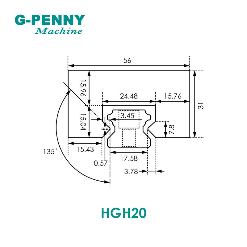 CNC set HGH15 HGH20 HGH25 Linear gtuide rails bellows dustproof covers ofr hiwin hgr rail