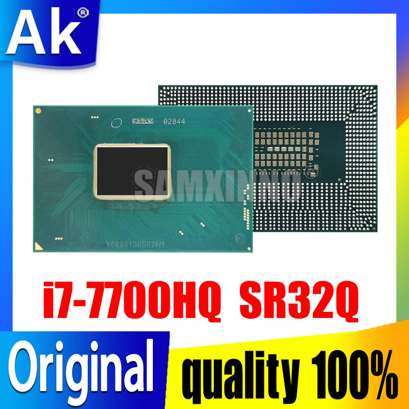 Chipset BGA, SR32Q, i7 7700HQ, 100% novo