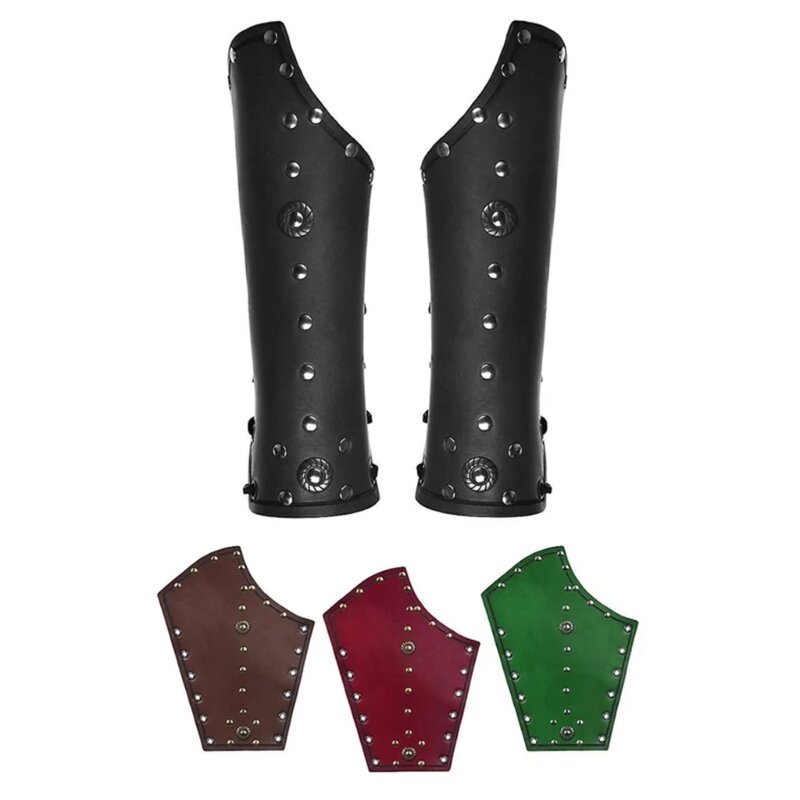 Винтажные рукавицы, средневековая защита для рук, костюм для косплея, регулируемые наручи