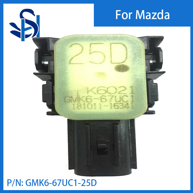 Mazda、GMK6-67UC1-25D、レーダーカラー用pdcパーキングセンサー、ホワイト、GMK6-67-UC1