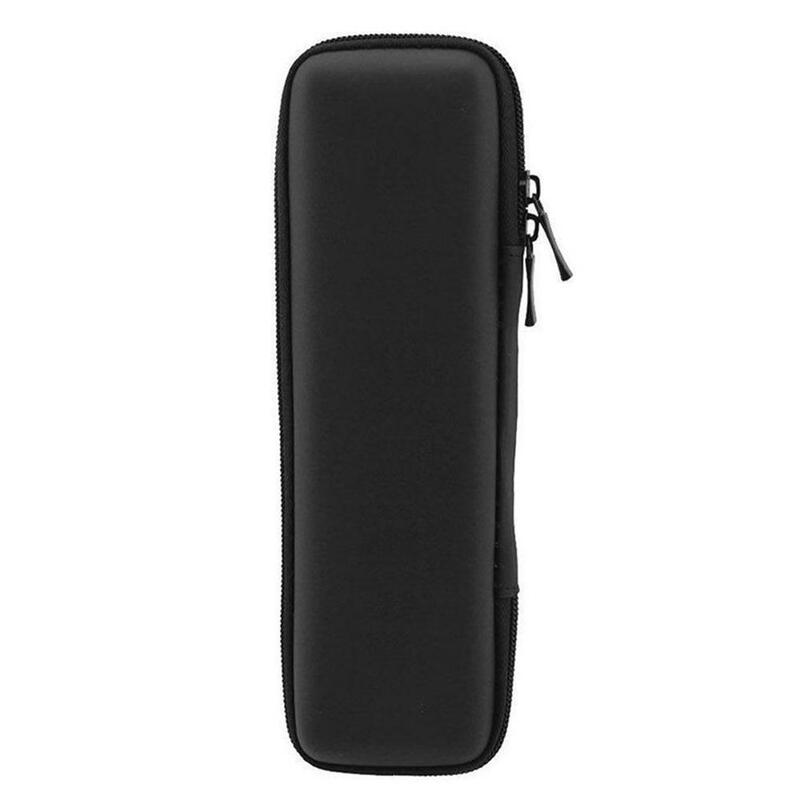 1PC Black EVA Hard Shell Pencil Case Protective Storage Case Carrying Box For Pen Earphone Pen Stylu Organize Case 21x7.5x2.8cm