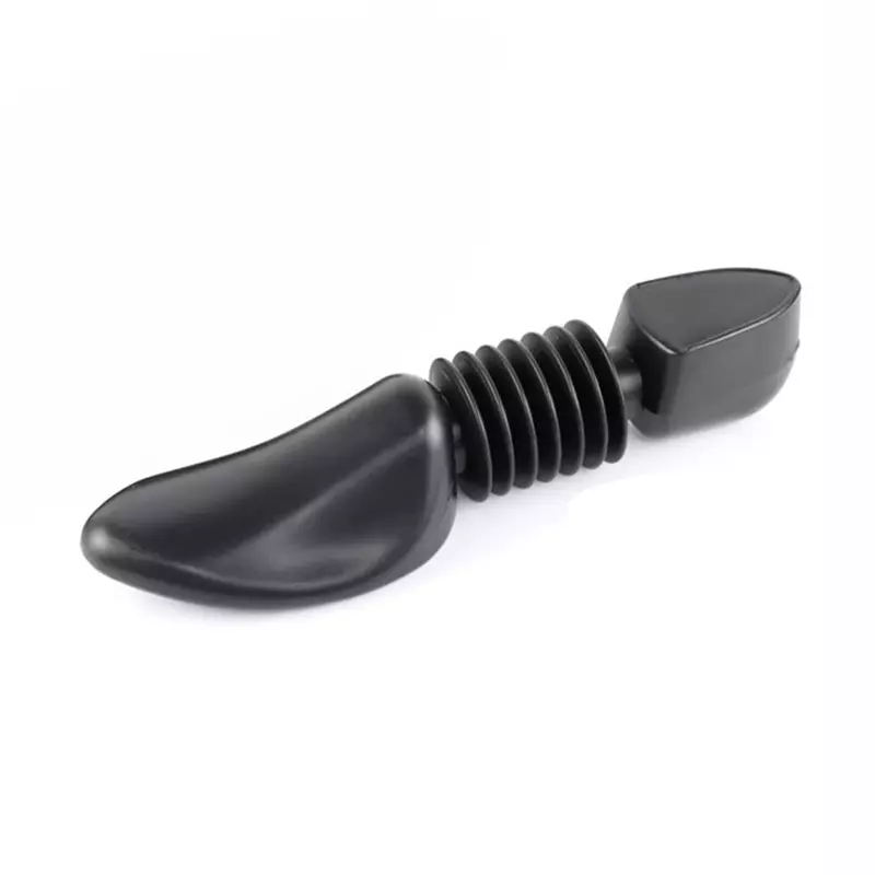 Schwarze Schuh trage Kunststoff verstellbares Gerät vergrößern Expander Armatur halten tragbare skalierbare Werkzeug praktisch