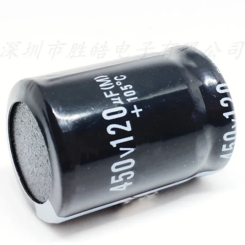 알루미늄 전해 커패시터, 부피: 22x35mm, 450 V120uF, 2 개, 10 개