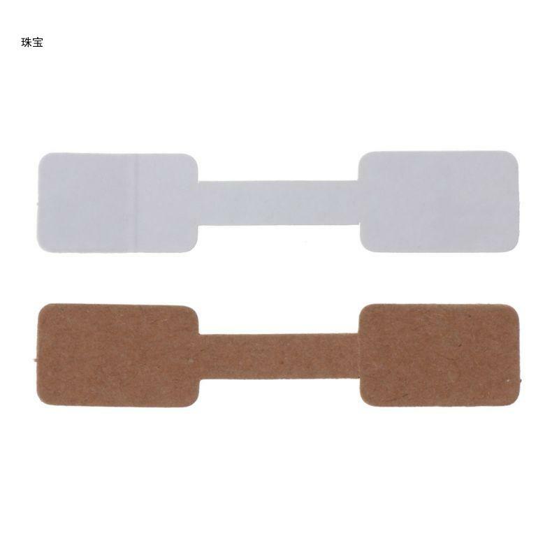 X5QE 52 Pcs Jewelry Price Tags Ring Size Indentification Tags Stickers Price Label