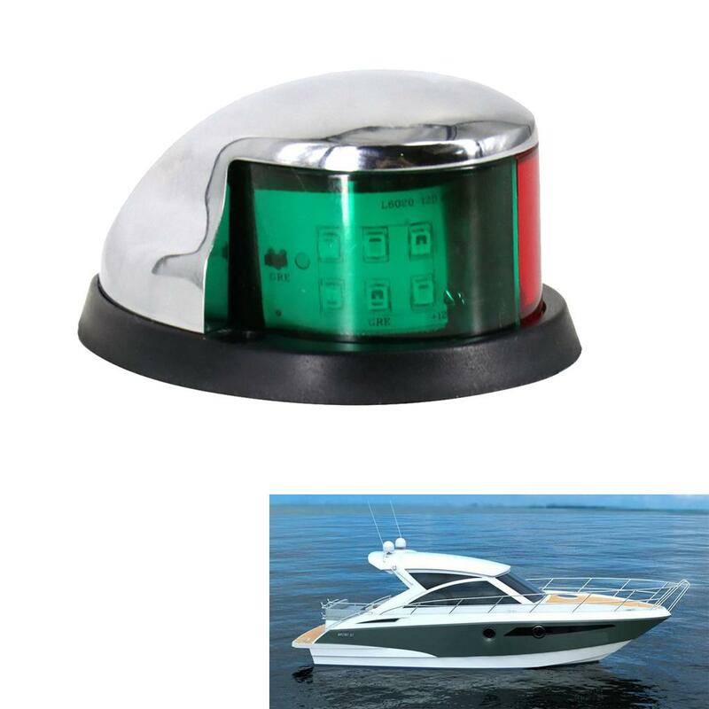 LED Yacht Boat Navigation Light Bow Sailing Light 3W Durable Waterproof