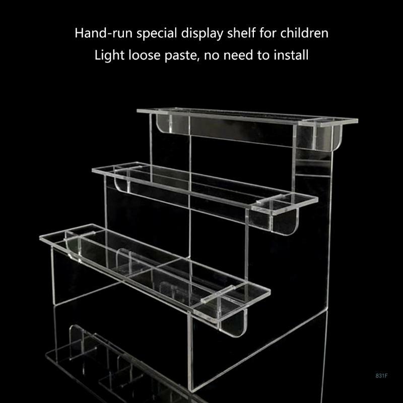 Acryl displaystandaard Displayrekplank voor kleine voorwerpen Beeldjesstandaard