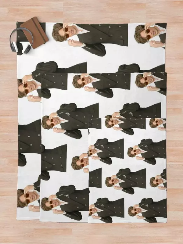 Matthew Gray Gubler Throw Blanket Bed linens Picnic heavy to sleep Blankets