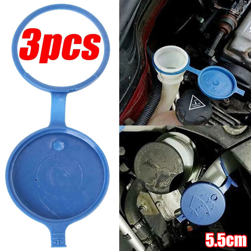 1/2/3pcs Car Windshield Wiper Washer Tank Bottle Pot Cap Fluid Reservoir Lid Covers for Citroen C4 C5 Xsara ZX Xsara Peugeot 106