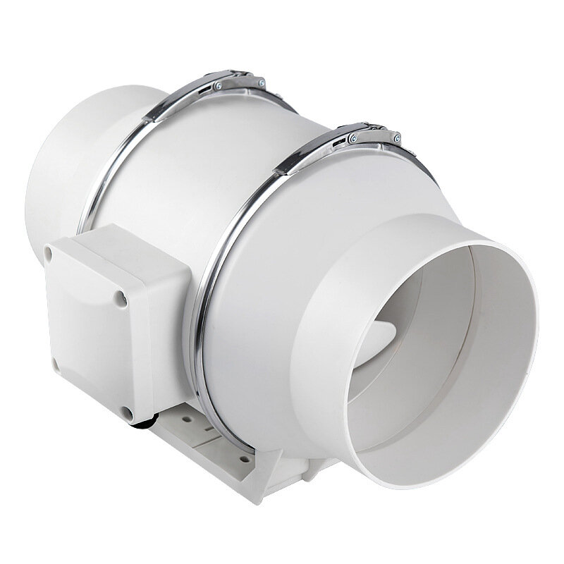 4/5 Zoll 220V Abluft ventilator nach Hause leise Inline-Rohr kanal ventilator Bad absaugung Belüftung Küche Toilette Wandluft ventilator