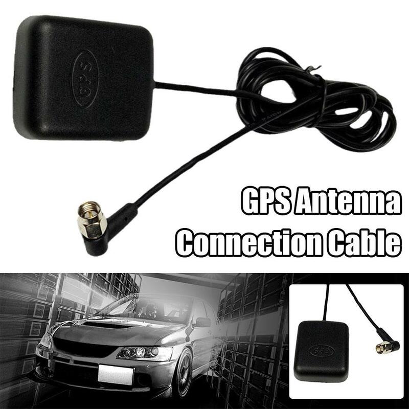 Antena GPS para coche, conector SMA, Cable de 1,7 metros, receptor GPS, adaptador aéreo automático para navegación de coche, reproductor de cámara de visión nocturna