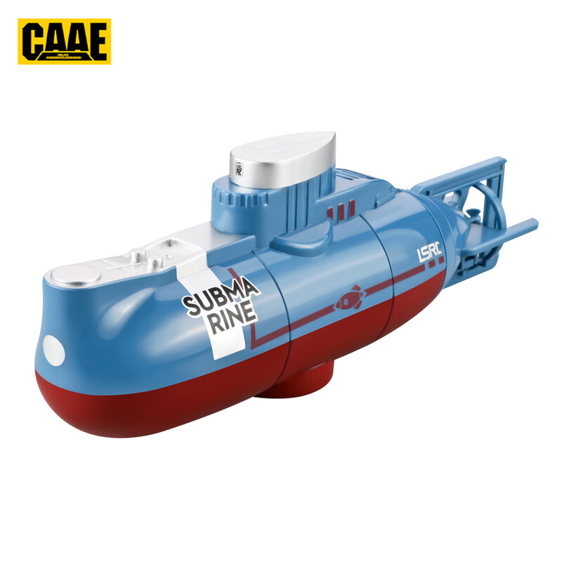 2.4G pilot podwodny elektryczny zdalnie sterowana łódka RC 6 kanałowy Mini bezprzewodowy pilot Model nurkowania dla zabawek dla dzieci na prezent