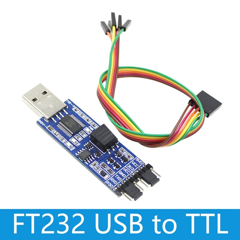 โมดูลอะแดปเตอร์ FT232 FT232RL USB to TTL USB to Serial Port โมดูล UART พร้อมการแยกแรงดันไฟฟ้า