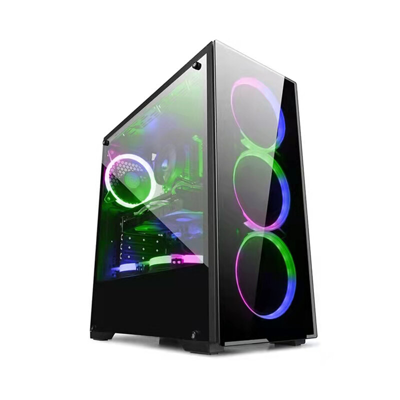 AOTESIER Computer full set Core A8 9600/240G SSD/A8 7680 /16G pc gamer home office gaming pc desktop computer gamers i9 i7 i5 i3