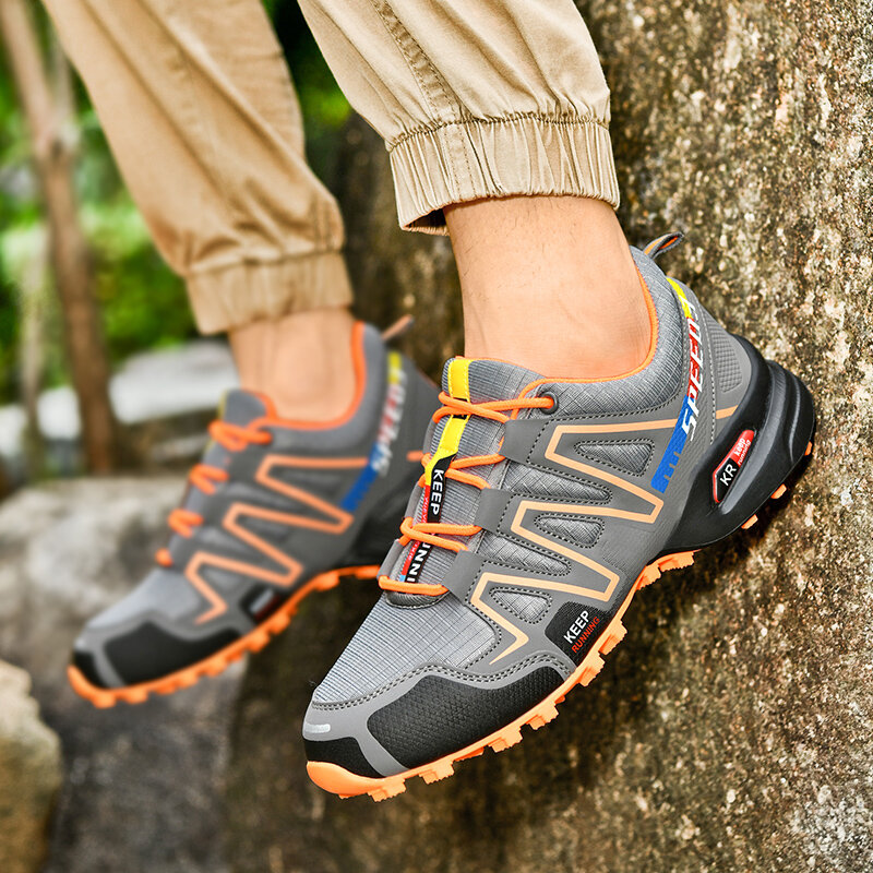 NewHiking-Zapatos Deportivos cómodos antideslizantes, suelas suaves resistentes al desgaste que se ajustan a la forma del pie, zapatos casuales transpirables de malla