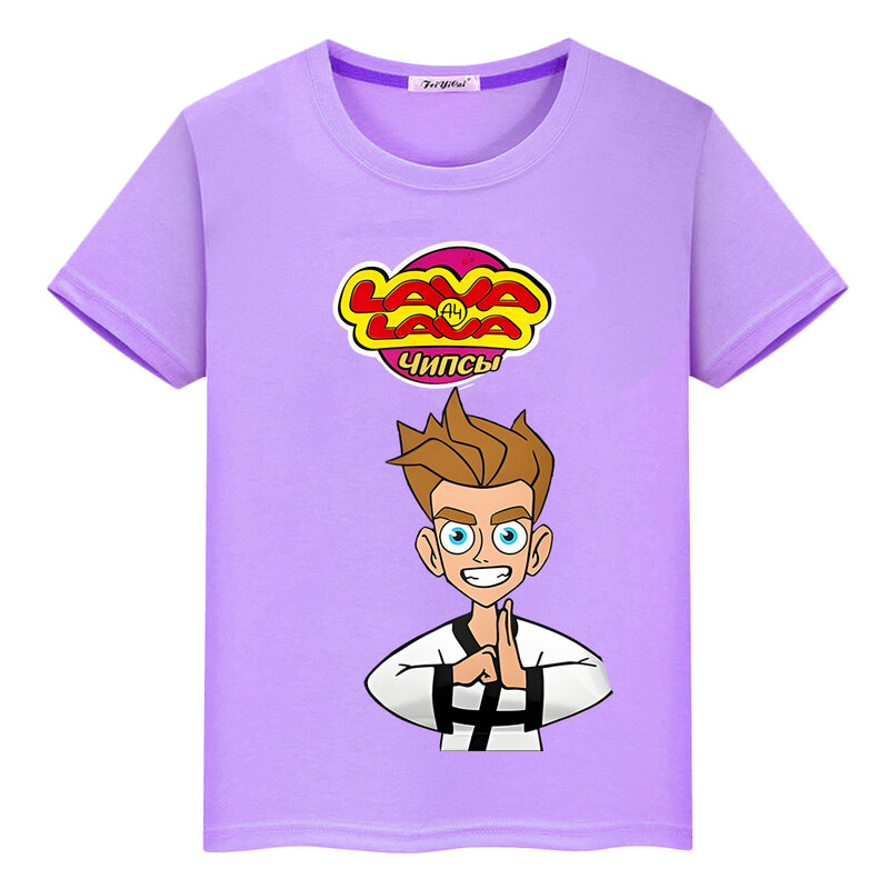 Koszulka мерч A4 100% bawełniana chłopięca krótkie topy Kawaii anime koszulki y2k jednoczęściowa Влад Бумага А4 drukowana dumna koszulka dziecięca ubranka dziewczynka