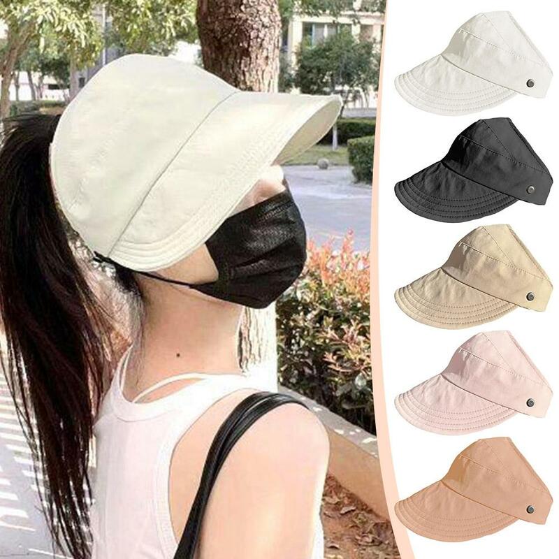 Hat Sunblock Empty Hat Shade Breathable Duck Cap UV Protection All Match Face Small Fisherman Hat For Women Men For Gifts