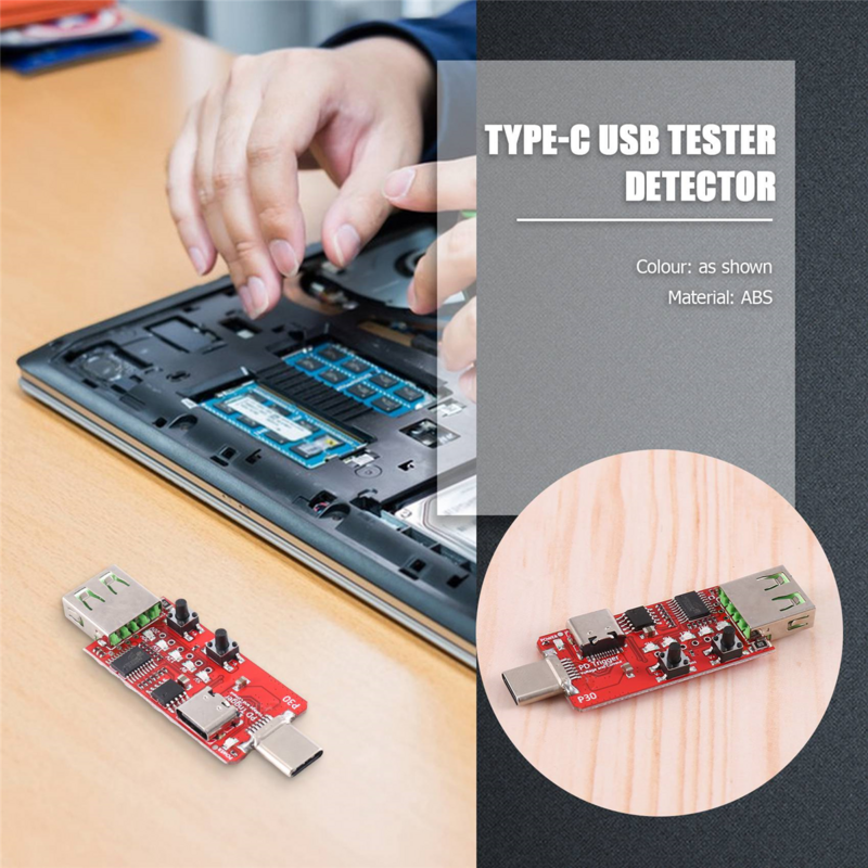 Typ-C-USB-C pd 2,0 pd 3,0 Schnelllade-Trigger-Polling-Detektor USB-PD Notebook-Netzteil-Wechselplatinen-Modul