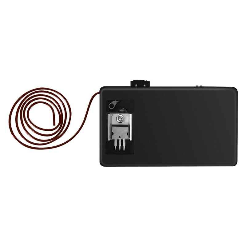 Pulso eletromagnético Fingerprint Lock Door Guard Detector, Small Black Box, US Plug para Tesla, teste, EMP