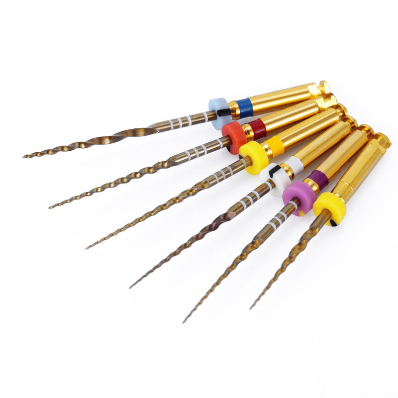 FREE SHIPPING 30PCS/5pieceDental Endodoncia Files DENSPLY Protaper GOLD Files Dentistry teeth whitening Root Tools