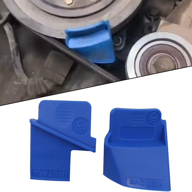 2Pcs Stretch Belt Remover & Installer Tool Car Ribbed Drive Belt Removal Aid Tool Auto High-quality Accessories