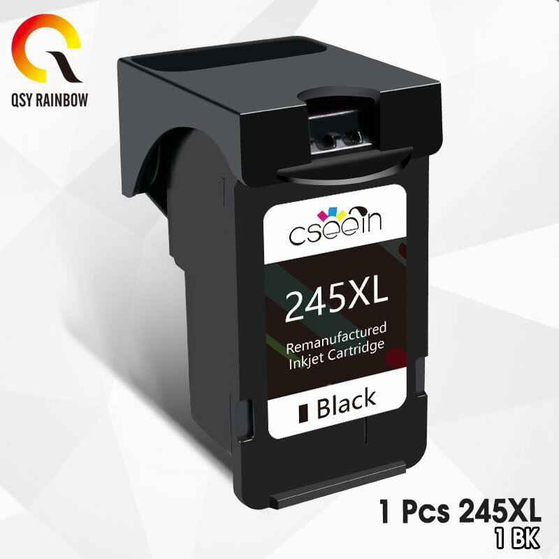 QSYRAINBOW untuk PG 245 246 XL Kartrid Tinta Diproduksi Ulang Pixma IP2820 MX492 490 MG2420 2520 2920 TS202 302 3120 Printer