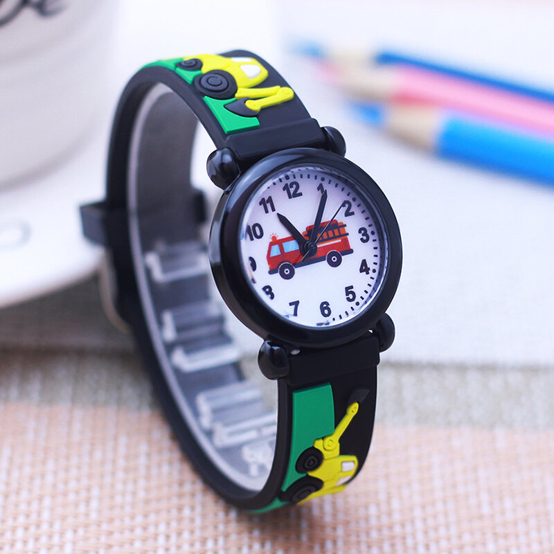 นาฬิกาข้อมือสำหรับเด็กนักเรียนเด็กหญิงเด็กชายเด็กเรียนรู้เวลากันน้ำนาฬิกาอิเล็กทรอนิกส์ของเด็กเล็ก