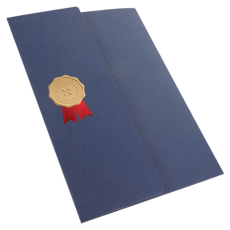 Soporte para certificados, cubierta de papel para premios