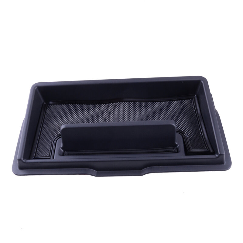 Caja de almacenamiento para el salpicadero de la consola central, soporte de ABS para Suzuki Jimny 2019 2020 2021, color negro