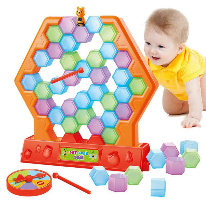 Save The Bees Game Break Bricks Game With Colored Blocks Indoor Activity For Children Colored Blocks Break Bricks Game Fun