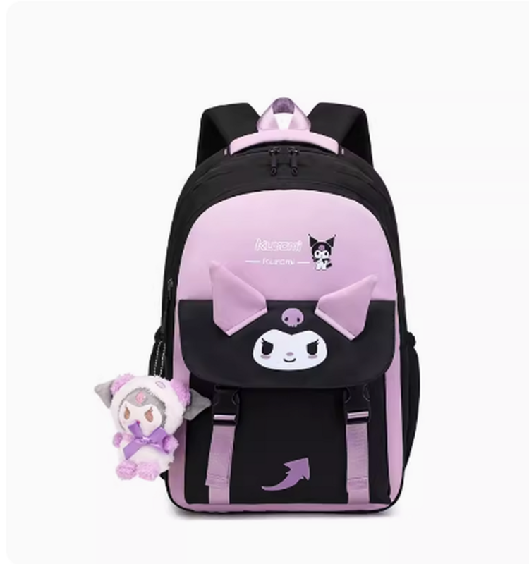 Sanrio Kuromi Jade Guigou Cartoon Backpack Cute Backpack, Lightweight And High Beauty Youth Academy Style Bag