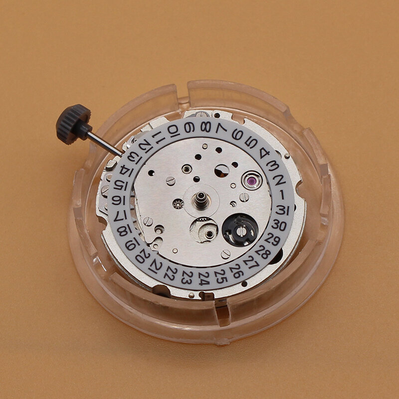 Miyota 8215 gerakan mekanis otomatis, jam tangan asli Jepang, aksesori tanggal hari, suku cadang pengganti kualitas tinggi