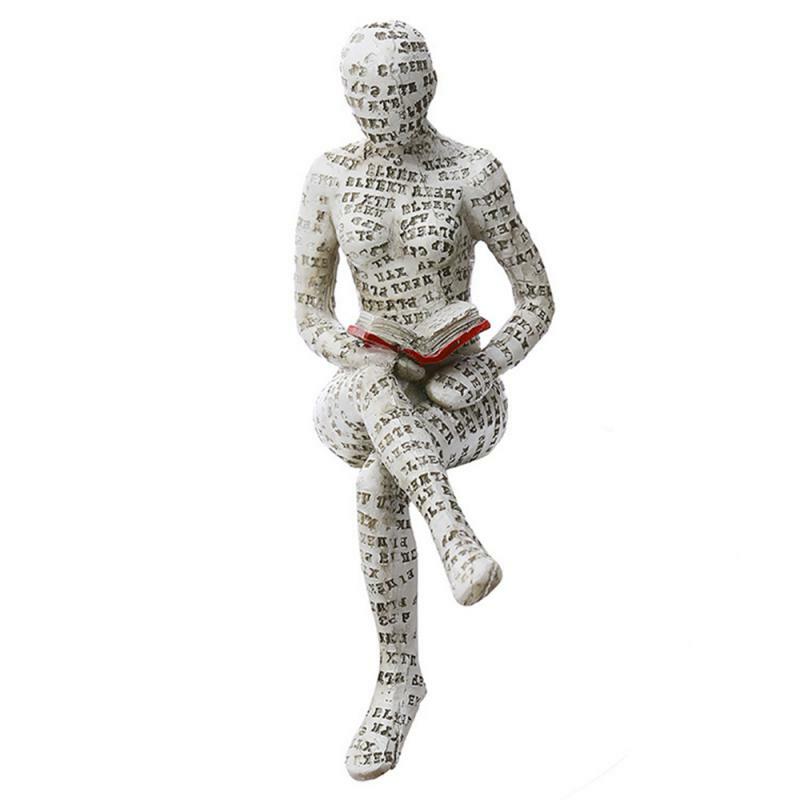 Humanoid sculptures & figurines Home Decoration statues and statues Mummy Figure Sculpture Living Room Decor Office Ornaments
