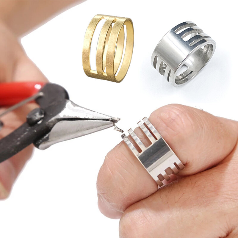 Sprung ring öffner Schmuck machen Öffnen und Schließen Werkzeug Fingerring einfach öffnen DIY Schmuck Befunde