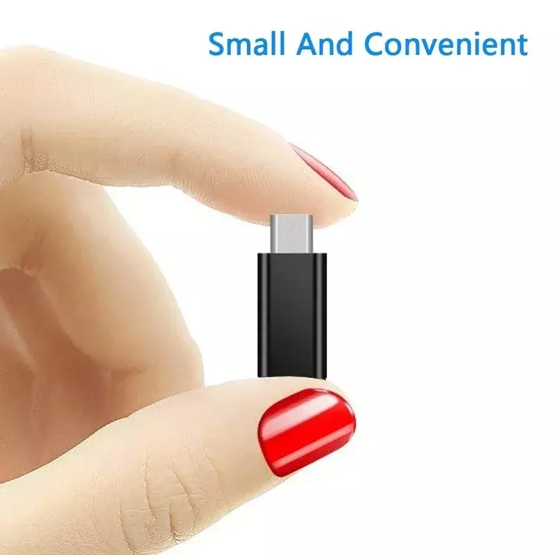 USB tipo C fêmea para micro USB adaptador macho, carregador conector, conversor de telefone, xiaomi, redmi, huawei