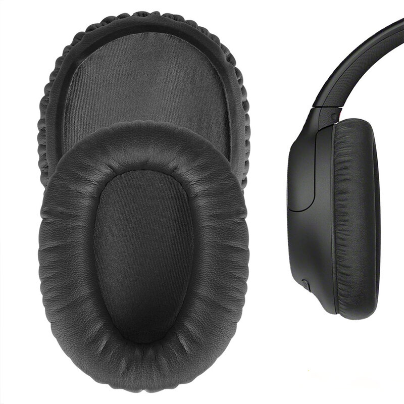 Bantalan telinga pengganti untuk Sony WH CH700N CH710N MDR ZX770BN ZX780DC Aksesori earpad Headset bantalan telinga bagian perbaikan