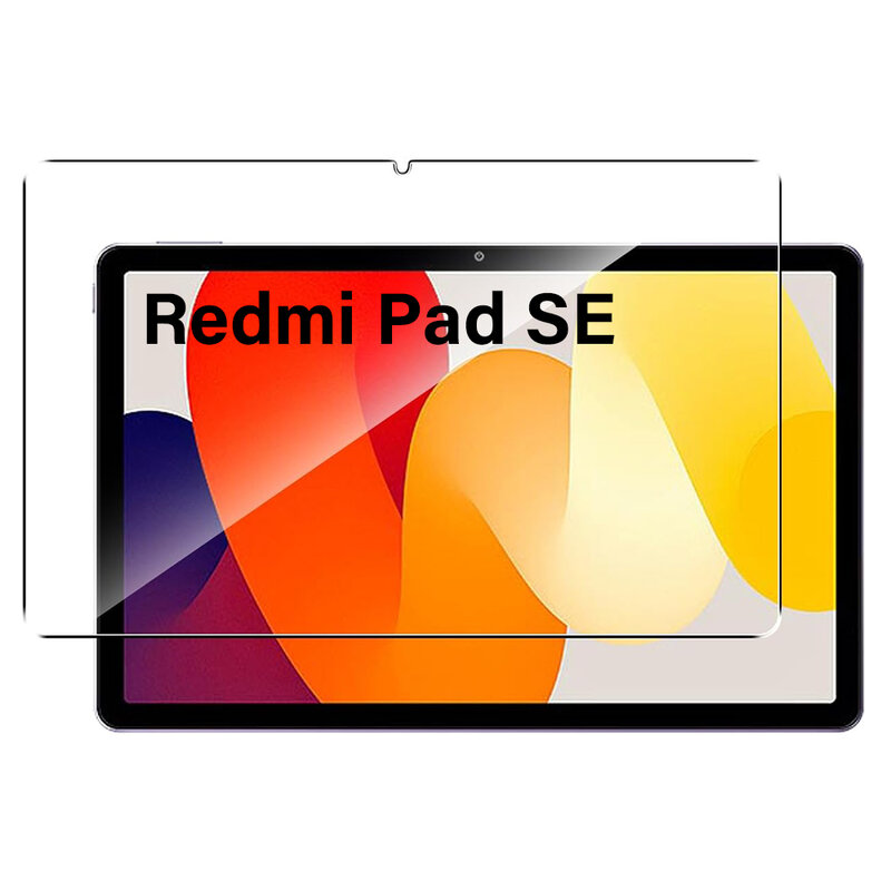 Protector de pantalla de vidrio templado para Xiaomi Redmi Pad SE, película protectora a prueba de tableta, 11 pulgadas, 2023